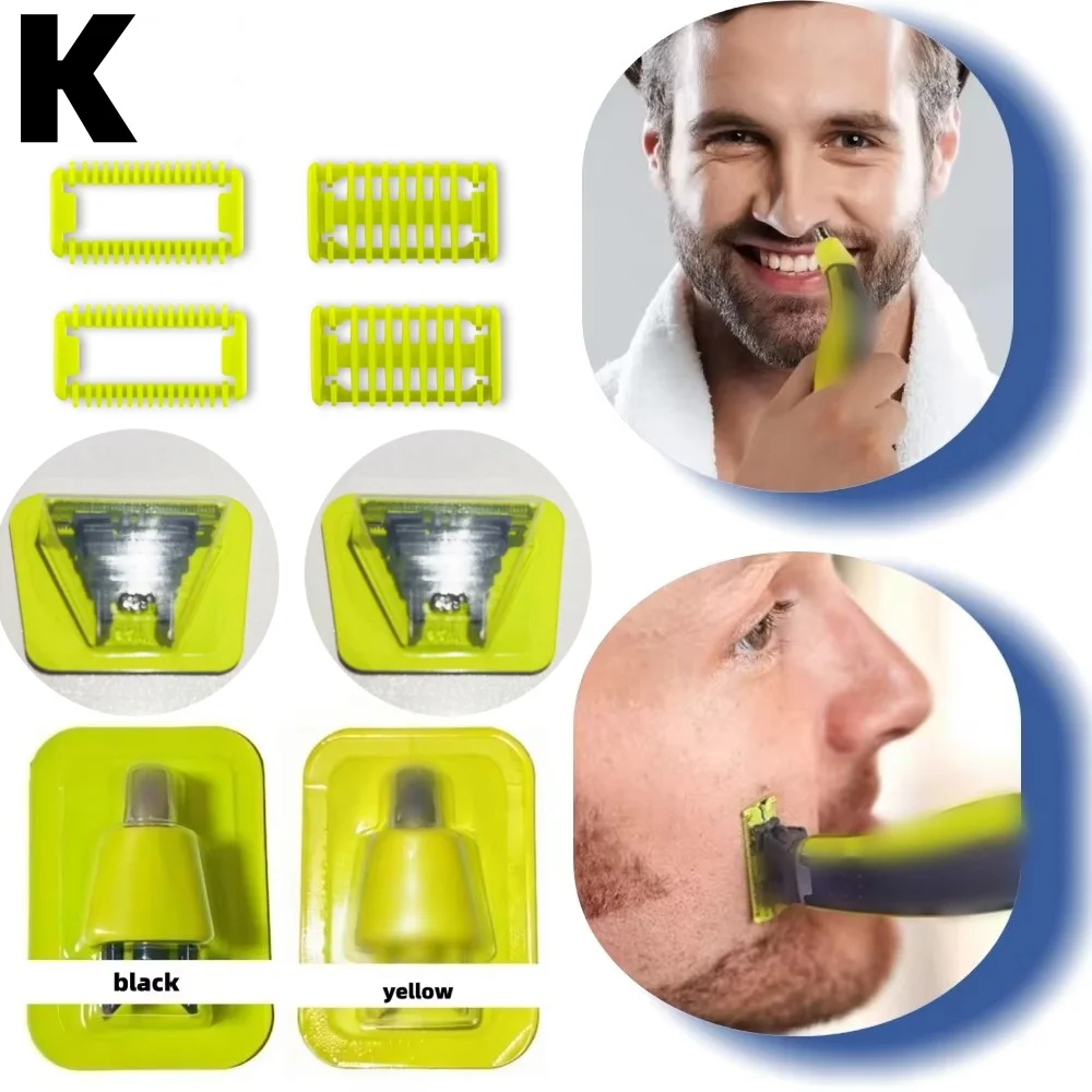OneBlade Shaver Replacement Blade Hybrid Electric Beard Trimmer Compatible with QP2520 QP2530 QP2620 QP2630 QP6510 QP6520