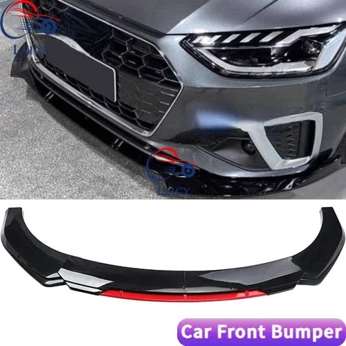 

LAICY For A4 A5 A6 S4 S5 Car Front Body Bumper Spolier Lip Chin Diffuser Splitter Air Dam Kit Protector Guard Covers Accessoires