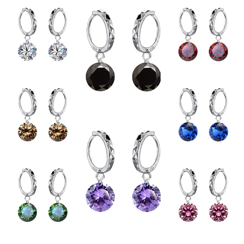 

Fashion Accessories Custom Wholesale Fashional Earring For Women 925 Sterling Silver Jewelry Cubic Zirconia CZ Earings
