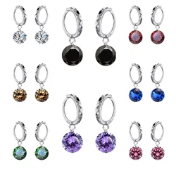 Fashion Accessories Custom Wholesale Fashional Earring For Women 925 Sterling Silver Jewelry Cubic Zirconia CZ Earings