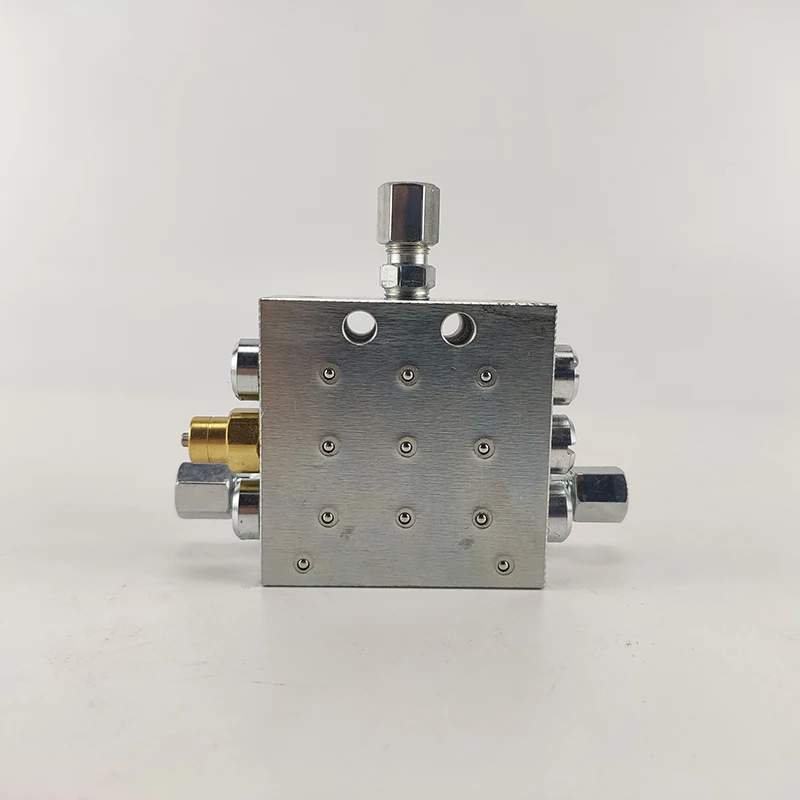 موزع الشحوم JPQ-M 2/3/4/5/6 WAY الشركة المصنعة لموزع تزييت المعادن من الصين #2