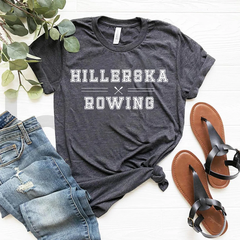 Young Royals T-shirt Hillerska School Shirt Hillerska Rowing Team Tees Tv Show Inspired HILLERSKA SKOLAN Tshirt Vintage Tops