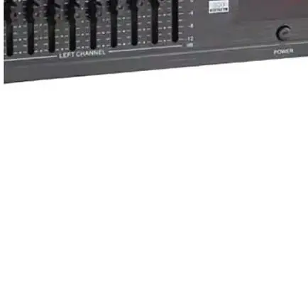 EQ-898BT HIFI Digital HD Stereo Preamplifier Equalizer Built-In USB Bluetooth Home Stage Equalizer Dual 10 Segments 220V