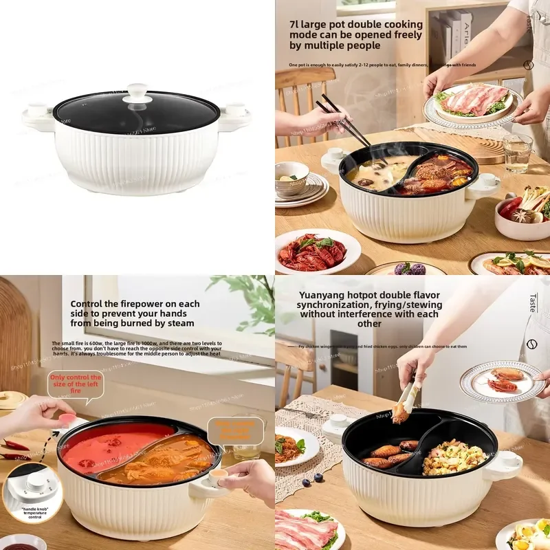 electric-dual-split-hot-pot-cooker-5l-large-capacity-multifunctional-nonstick-steamer-fast-heating-pan-for-home