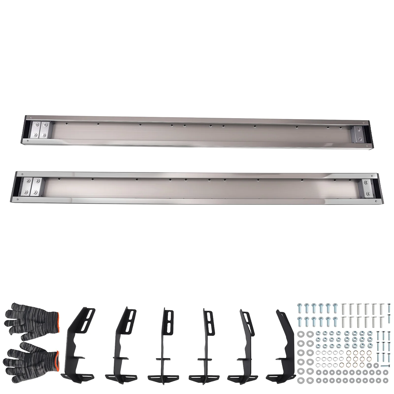 

Non-Slip Running Bar Side Step for Dodge Ram 1500 2019-2025 Quad Cab Steel