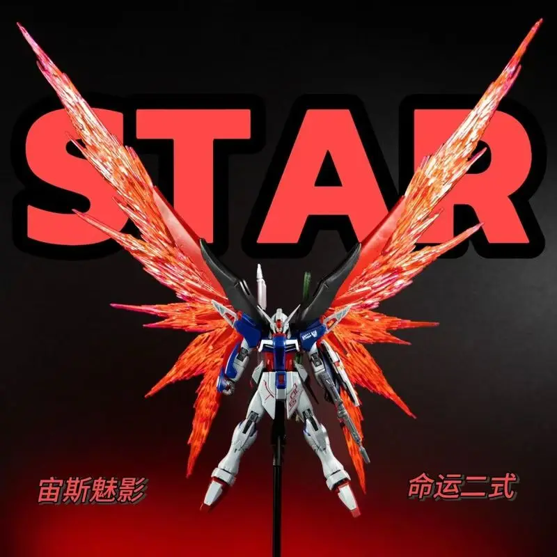 

In Stock 1/144 Phantom Of-Zeus Light Wing Mech Assembly Model Kit Action Figures Desktop Decoration Boy'S Puzzle Toy Gifts