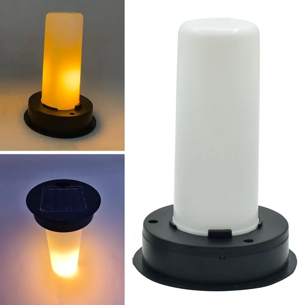 

Solar LED Light Torch Flame Warm LED Simulation Fire Candle Lights Solar Bottle Lamp Christmas Garden Street Decoration