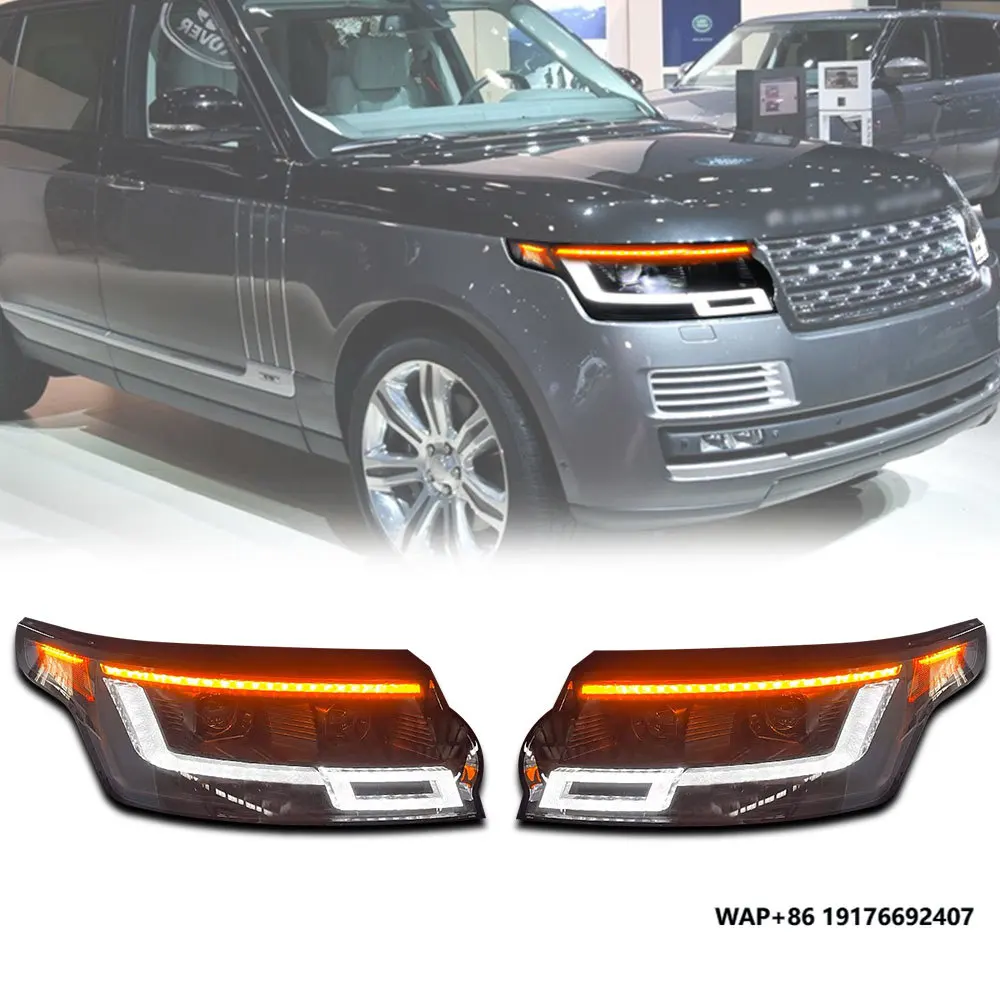 

Обновленная светодиодная фара для обновления «Range Rover Vogue L405» 2013–2023, обновленная светодиодная фара