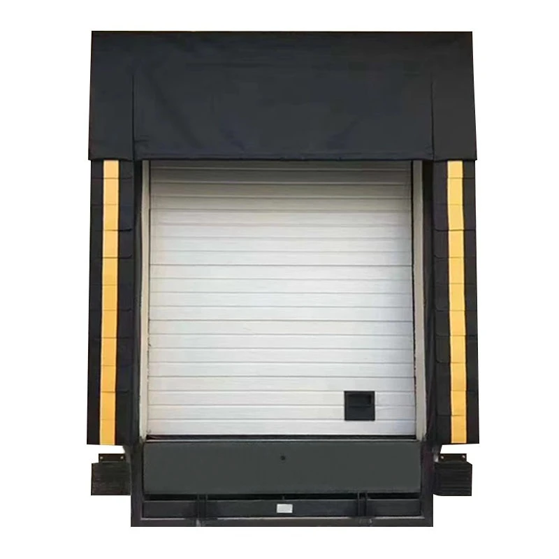 Sponge door packaging and unloading platform cold storage mechanical door