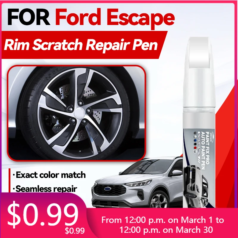 

Автомобильные аксессуары для Ford Escape 2001-2025 U1 U2 U3 C2: Карандаш для ремонта краски, средство для удаления царапин, черный цвет