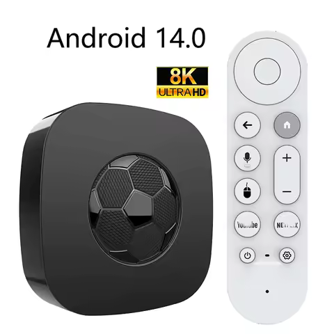Smart TV Box Mortal T1 Ultra RK3518 Android 14.0 BT5.4 8K Wifi6 Voice Remote Control Media Player Home Set Top TV Box