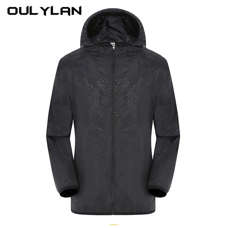 Reflective Sun Protection Clothing Men Outdoor Rain Jacket Women Fishing Hunting Cycling Clothes Quick Dry Skin Windbreaker Coat