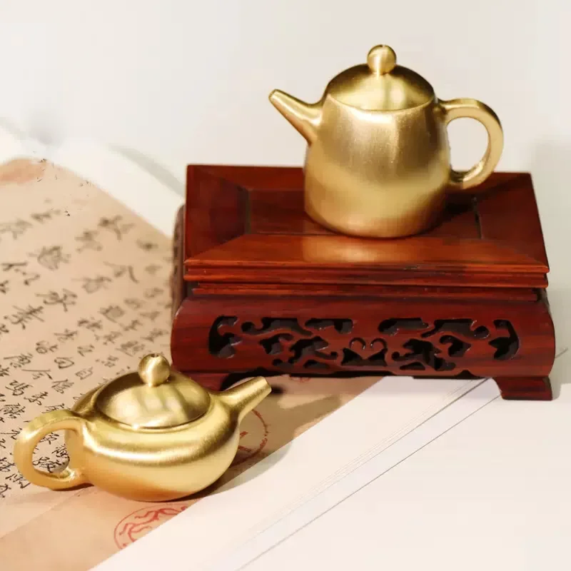 Metal Brass Calligraphy Water Dropper For inkstone Traditional Chinese Painting Drawing Art Supplies Four Treasures of the Study