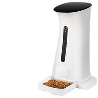 Cat Smart Feeder Pet Automatic Timing Quantitative Cat Food Dog Food Video Remote Feeder 7L Capacity Bowl