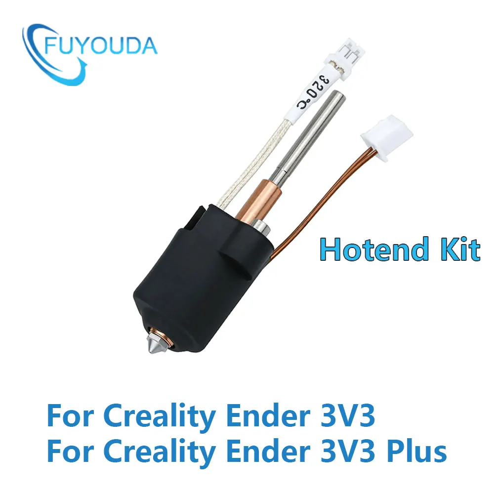 For Creality Ender 3 V3 Plus Hotend Ceramic Print Head Quick-Swap Integrated Nozzle for Creality Ender 3-V3 Extruder Hotend Kit