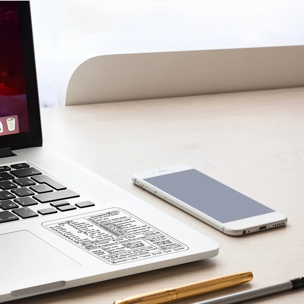 AA46 Reference Keyboard Shortcut Stickers PC Laptop Desktop Short Cut Sticker