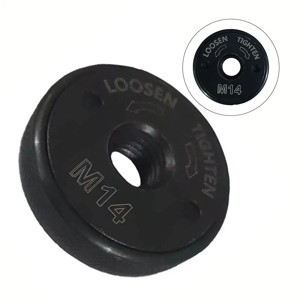 M14 Self-Locking Grinder Pressing Plate Flange Nut Power Chuck Quick Release Grinding Wheels 47mm*13.5mm Power Tool Parts
