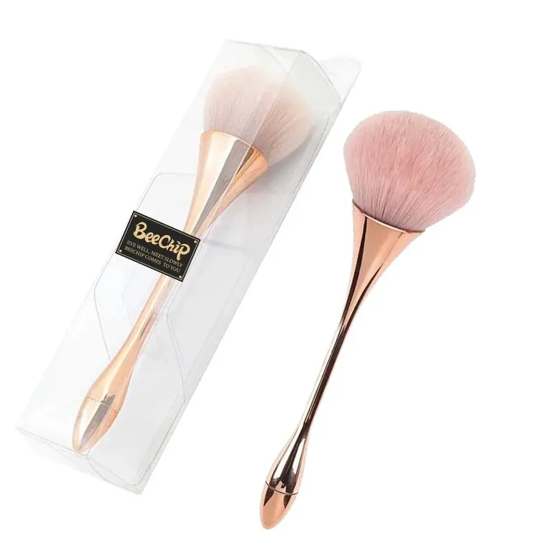 Cosmetic Brush Loose Powder Brush Oversized Highlighting Brush Blush Brush Soft Hair Makeup Fixing Powder Puff Beauty Tools