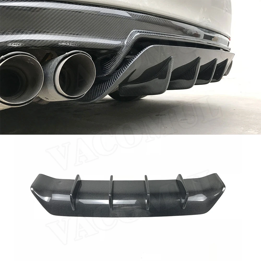 

Carbon Fiber FRP Black Rear Bumper Lip Diffuser Bumper Protector for LEXUS IS300 IS350 IS F Sport Sedan 4 Door 17-18