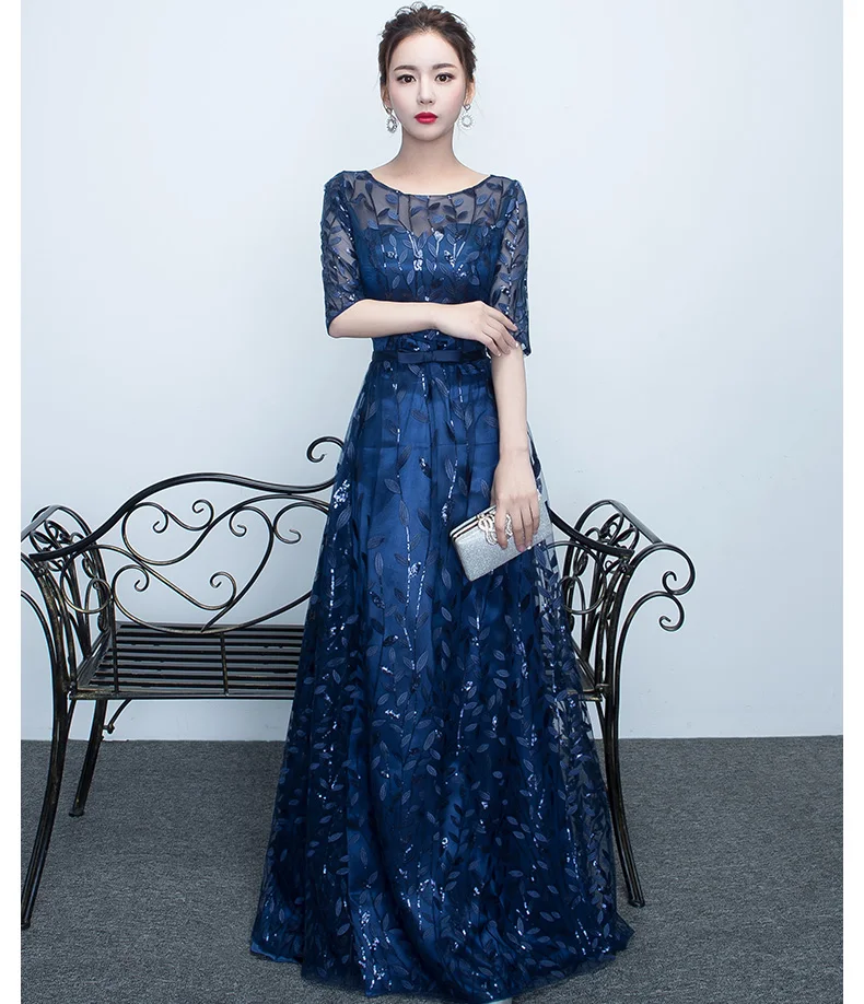 

Элегантное длинное вечернее платье для подружек невесты 2025 года: Новинка, стройнящее, для свадебных торжеств, из полиэстера, А-силуэт