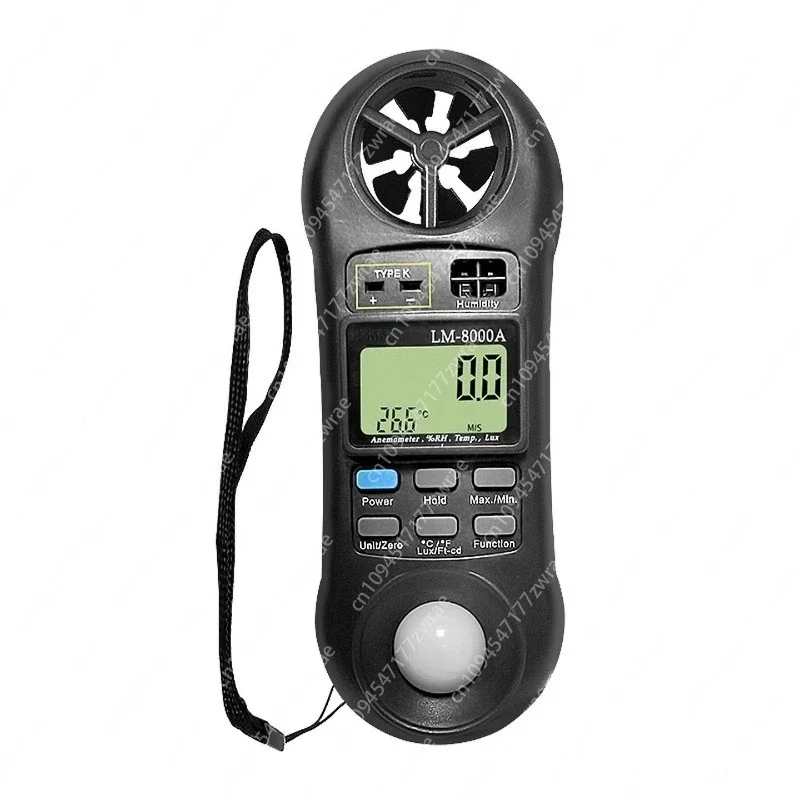 LM8000A Four-in-one Detector Measures Wind Speed, Humidity and Illuminance