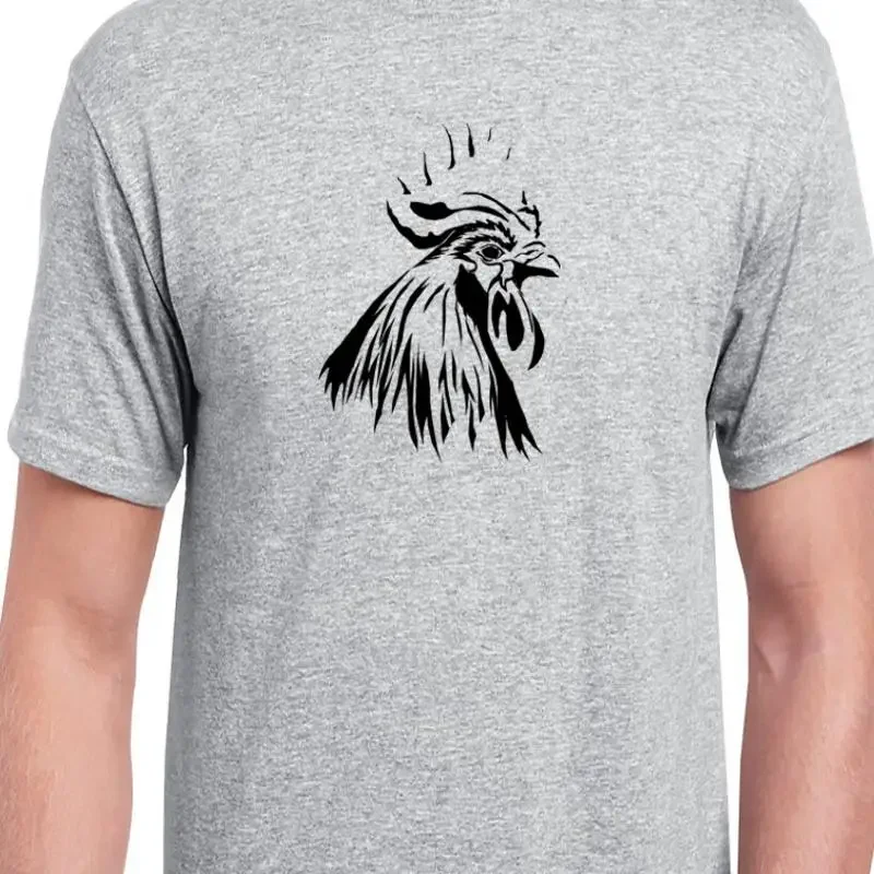Chicken Head T shirt Animal Lover Funny Food Humor Farm Country Barn