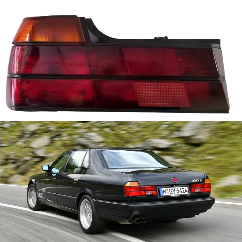 BMW E32 7 시리즈 730i 735i 740i 750i 1987-1994 후미등 어셈블리, 후미등 정지 램프, 자동차 액세서리