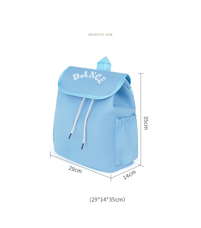 Children Ballet Bag for Girl Ballerina Dance Bag for Kids Large Capacity Dancing Backpack Girls Ballet Dance School Backpack