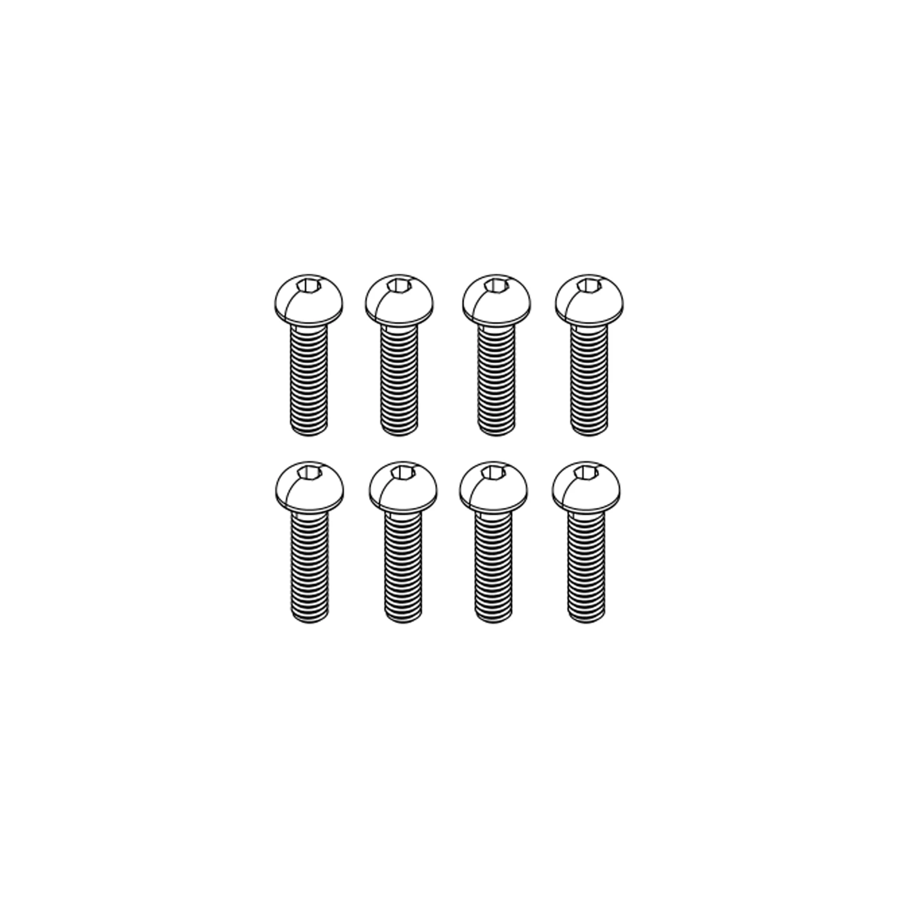 

N517B-M06201 Button Head Hex Socket Cap Screw Bolt