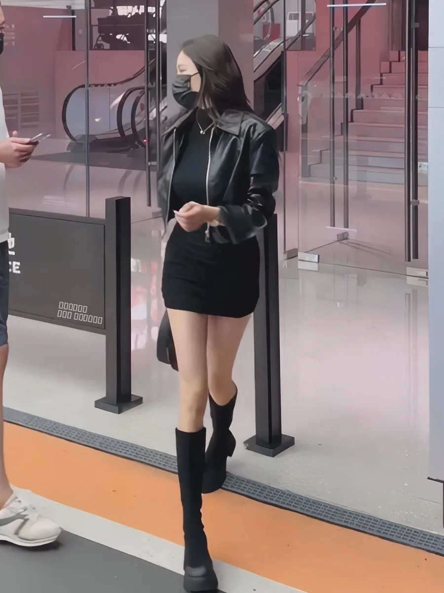 Jaet ort in pelle da donna sciolto Sle versione coreana primavera autunno nuovo arrivo cappotto da motociclista dimagrante Street Sle Faion