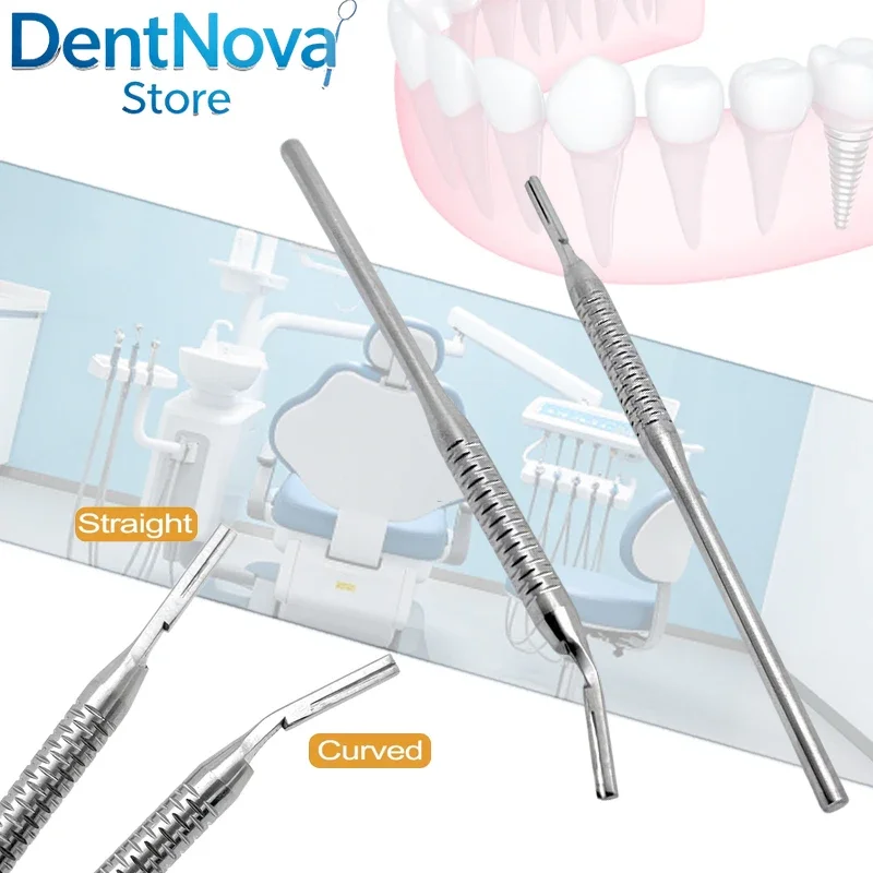Dental Straight Scalpel Handle Oral Hilt Precision Tool For No.3 Blade Dental Surgical Instrument