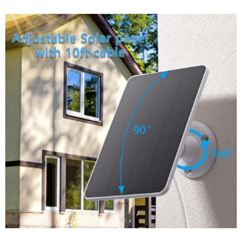 A97I-Solar Panel Type-C Outdoor High Power Solar Cells Charger Solar Panels For Security Camera/Small Light System