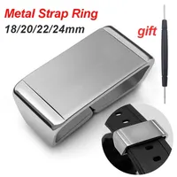 Stainless Steel Band Locker Ring for Seiko Band Holder Loop for Casio for G-SHCOK Metal Belt Rings for GW9300 GA700 Rings