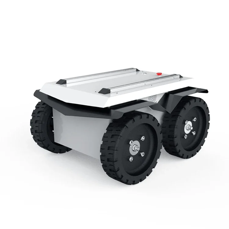 FW-01 Custom Outdoor Artificial Intelligence Patrol Secure Control AI Delivery UGV Robot Platform Vehicle for Oil Plant