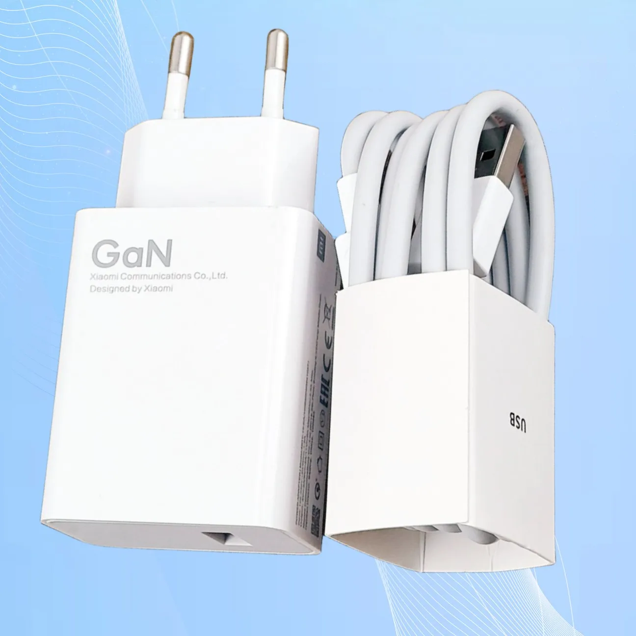 Original XiaoMi 55W Fast Charger Turbo Gan EU Charging Power Adapter 27W/50W For Mi 10 SE 10T 9T Poco Phone X3 F3 M3 RedMi Note9