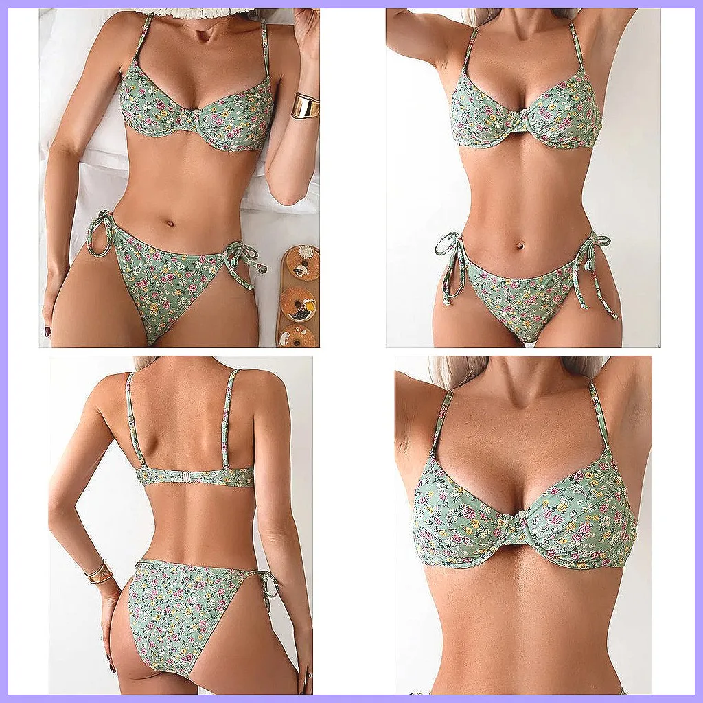 

Sexy Brazilian Bikini Set 2026 Women's Swimwear Push Up Bathing Suits for Beach Pool