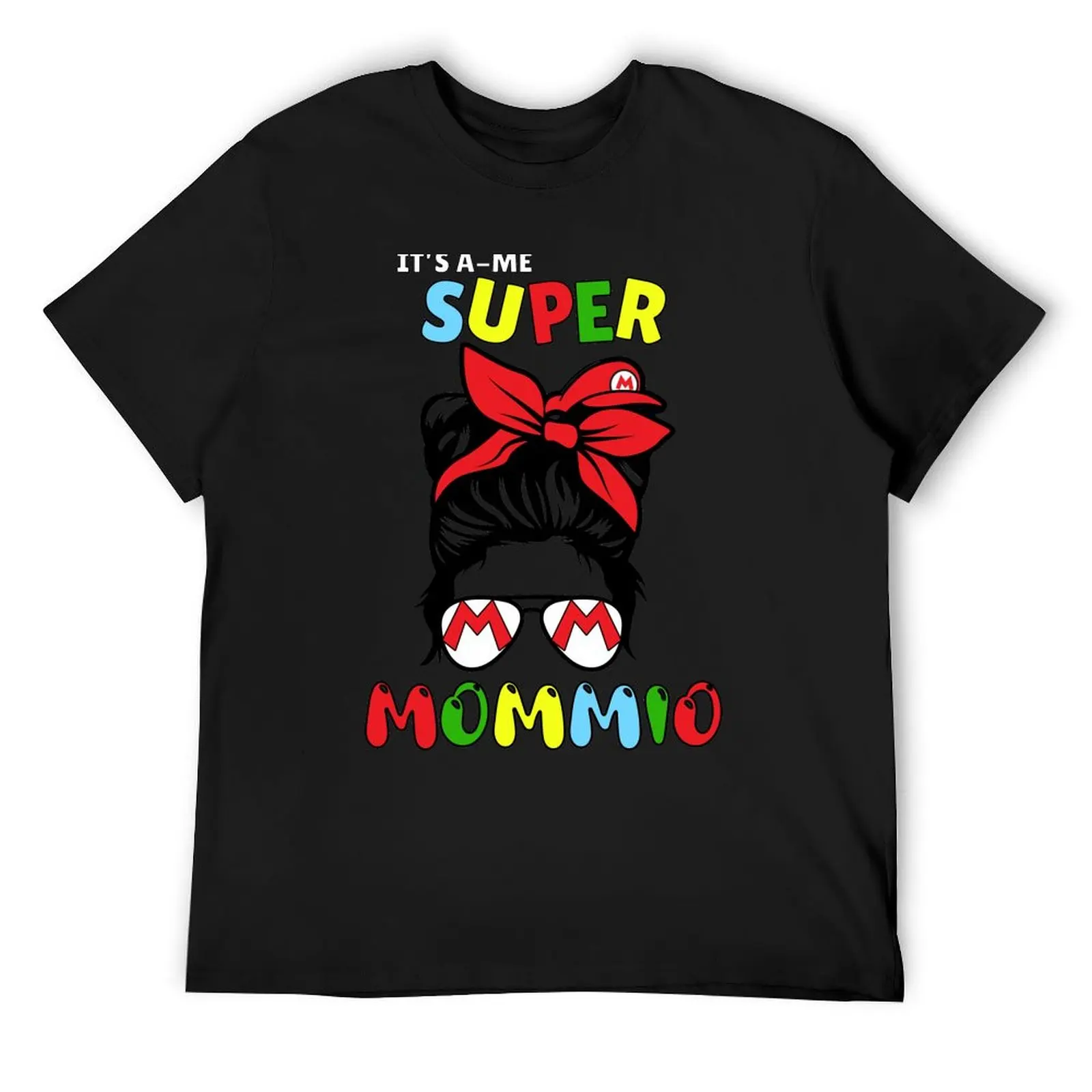 Super Mommio забавная футболка для видеоигр для мамы, летняя футболка, рубашка Croswit, мужская одежда в стиле аниме, одежда в стиле хиппи, мужская тренировочная рубашка