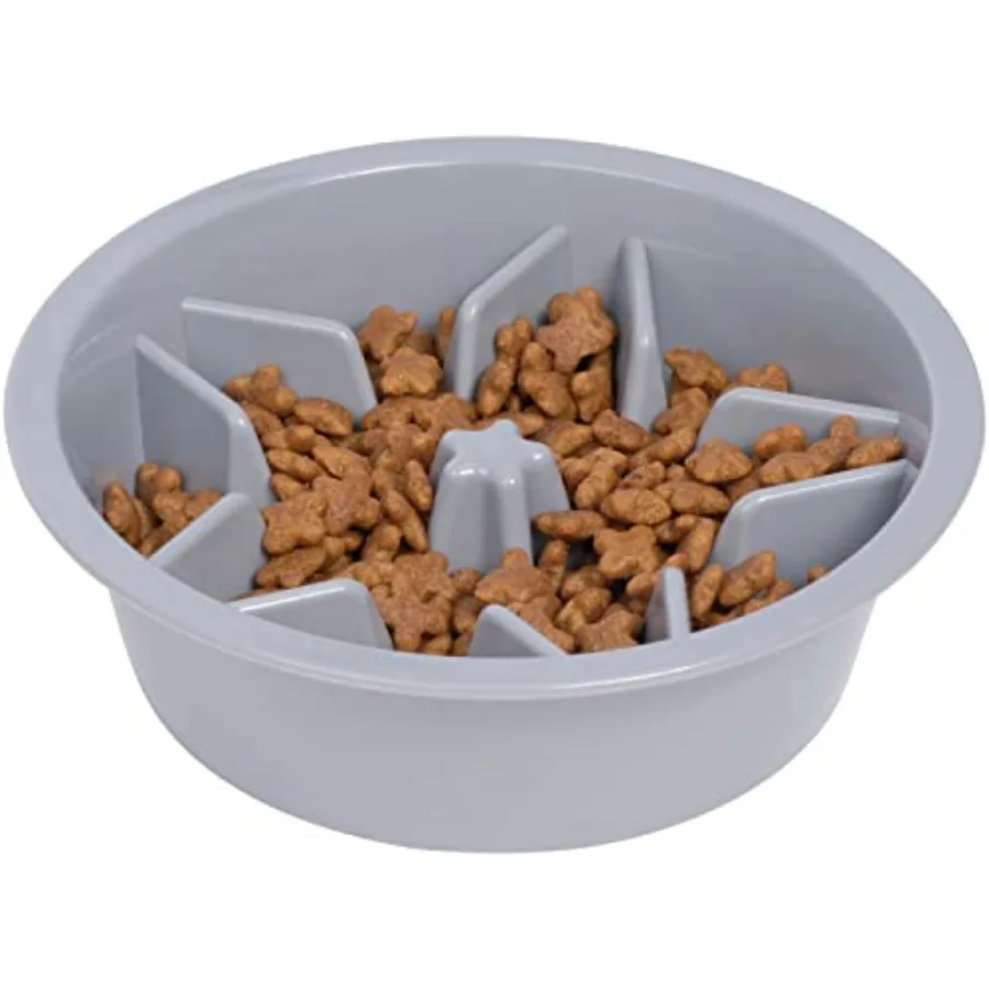 

Slow Feeder Dog Bowls Puzzle Dog Food Bowl with Feeder Holes, Fits to Elevated Pet s, Slow Eatg for Large, Medium and Small Siz