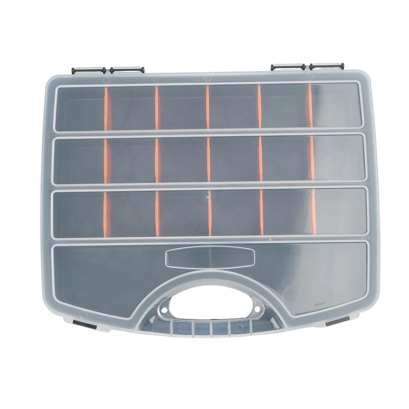 For Small Tools Portable Tool Case Tool Organizer Home Tool Storage Black Orange Efficient Storage For Fishing Tackle