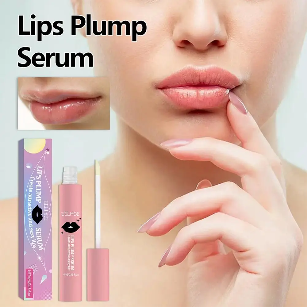 Long Lasting Tint Lip Plumping Balm Mini Capsule Shape Hydrated Fuller & Lips Lips Plumper L3t6