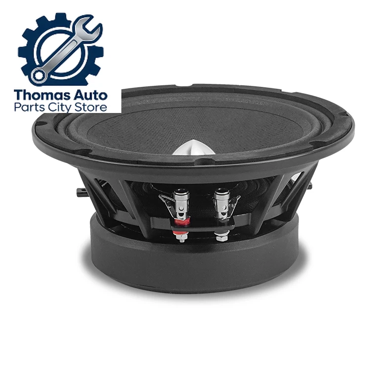 

GRANVOZ 8 Inch RMS 200watts 2" Aluminum Bullet 40 Oz Magnet Aluminum Frame Midrange Speakers For Car Audio