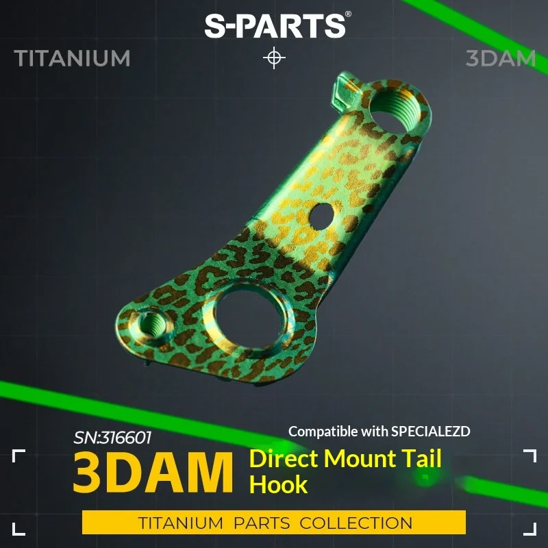 

S-PARTS 3D transmission hook for specialized for s-works titanium tail hook