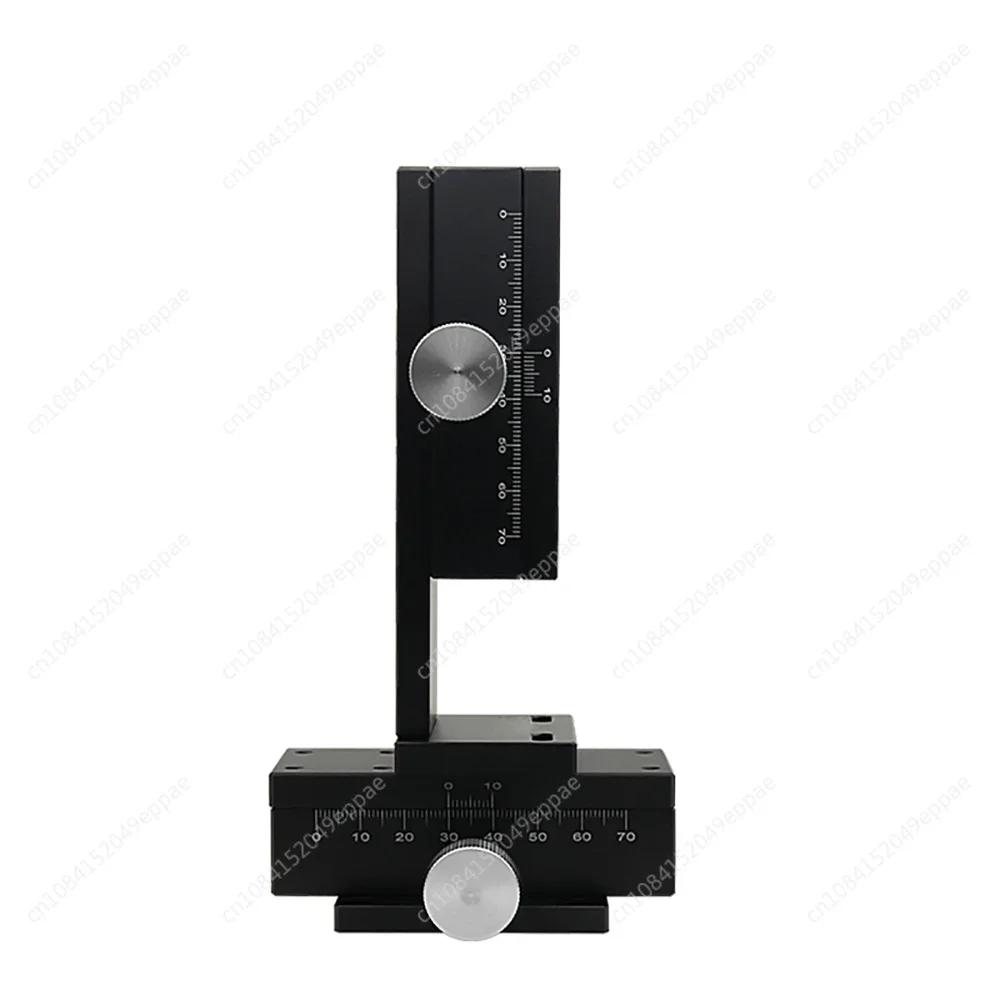 XZ Axis LWE4090 40*90 Dovetail Groove Sliding Table Manual Platform Rack and Pinion Drive High Precision Knob Fine-Tuning Slide