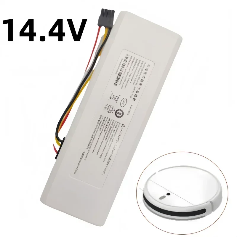 14.4V 6500mAh 100% NEW Battery Suitable for Replacing Batteries such as Sweeping Robots Vacuum cleaners Etc