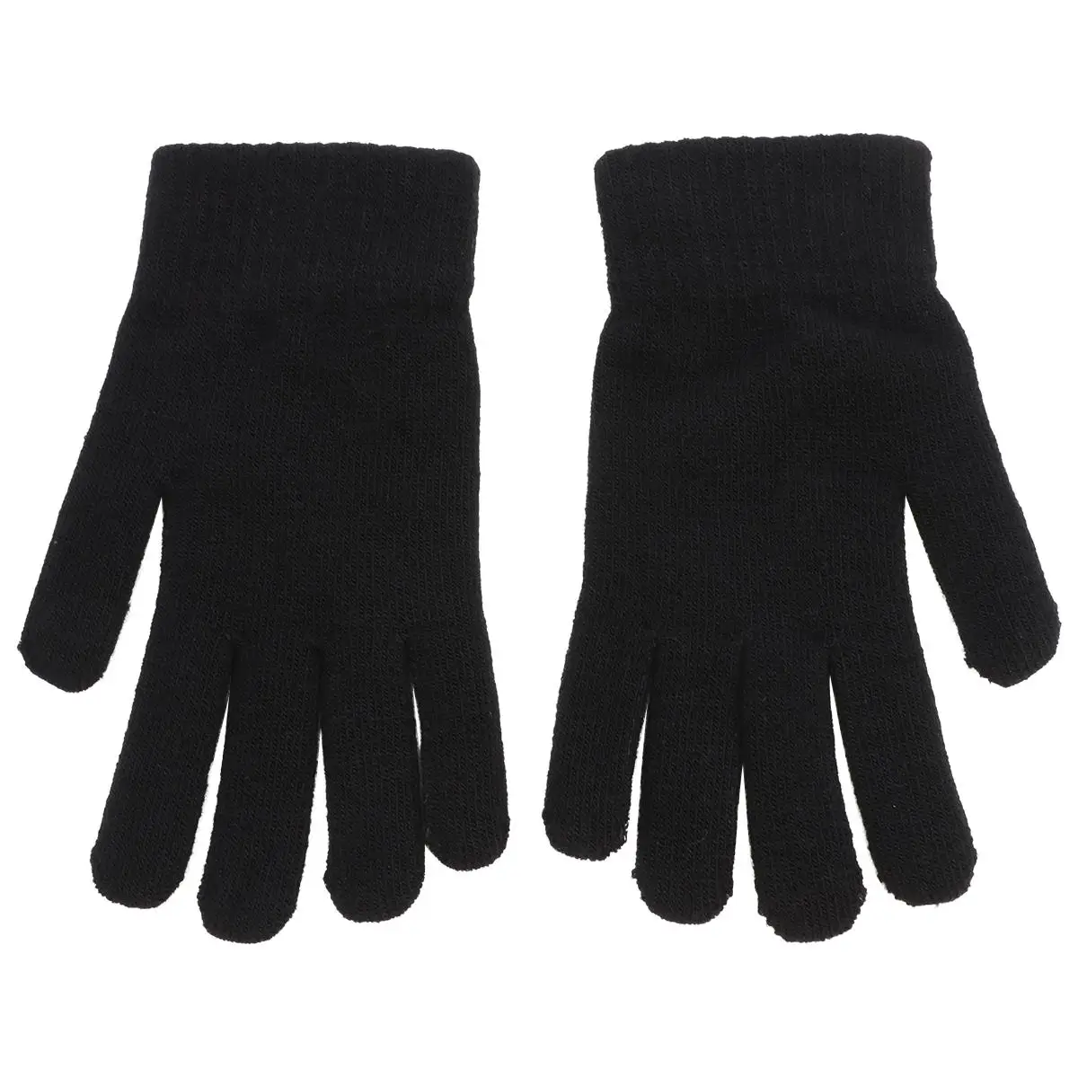 

winter warm gloves solid color gloves knit gloves adult knitted gloves winter knit gloves