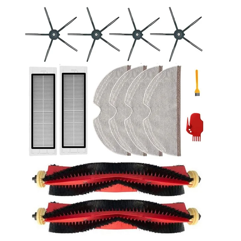 

AY03-1 Комплект основной боковой щетки Hepa-фильтр, замена швабры для Xiaomi Roborock S6 S60 S65 S5 Max S6 Max V S6 Pure Robot Vacuum Clean