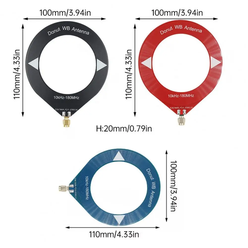Портативное радио LSB USB AM FM 0,5-108 МГц, карманное мини-радио, 1,9-дюймовый IPS-экран, вседиапазонный радиоприемник с антенной