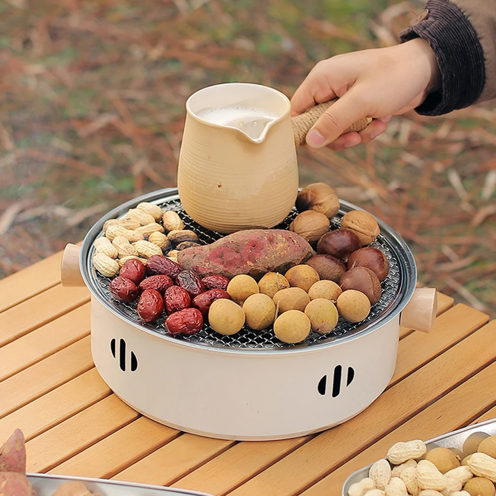 휴대용 분리형 바비큐 그릴, 바비큐 숯, 스테인레스 스틸 공급, 모닥불 스토브 랙, 여행 도구, 미니 화로