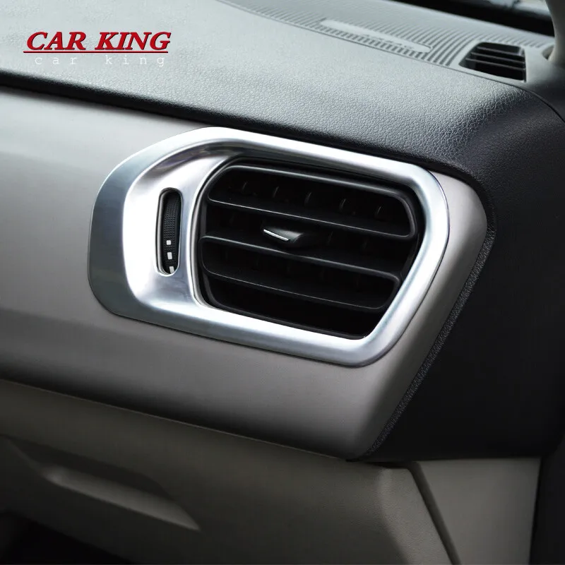 

For Citroen Elysee C-Elysee 2014 2015 2016 accessories Car Air conditioner Vent outlet panel cover trim ABS Plastic car styling