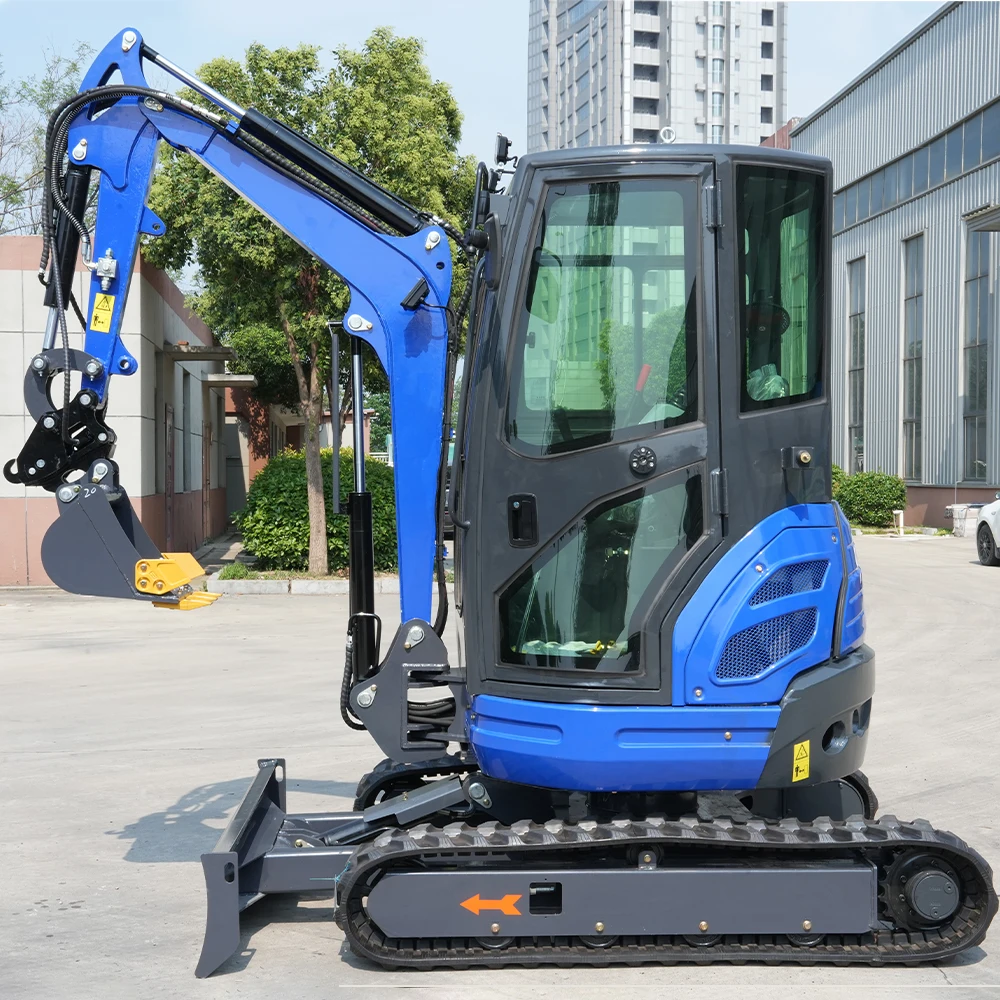 Мини-экскаватор Pilot Controls – обзор и цена Heavy Equipment Grinder